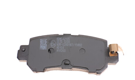 Фото 2 - Тормозные колодки BLUE PRINT ADM542105
