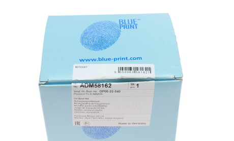 Фото 8 - Пыльник ШРУС BLUE PRINT ADM58162