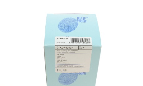 Фото 5 - Масляний фільтр BLUE PRINT ADN12127