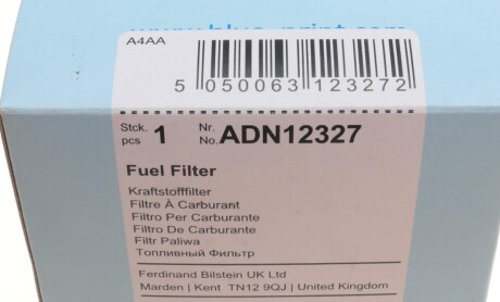 Фото 6 - Топливный фильтр BLUE PRINT ADN12327