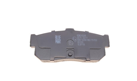 Фото 2 - Гальмівні колодки BLUE PRINT ADN14244