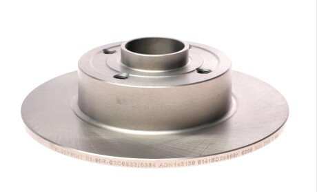 Фото 4 - Гальмівний диск BLUE PRINT ADN143139