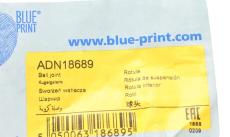 Фото 2 - Шаровая опора BLUE PRINT ADN18689