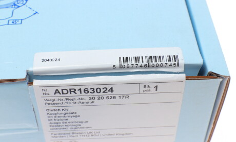 Фото 8 - Комплект зчеплення BLUE PRINT ADR163024