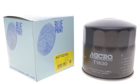 Фото 2 - Масляный фильтр BLUE PRINT ADT32103