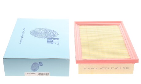 Фото 2 - Повітряний фільтр BLUE PRINT ADT322127