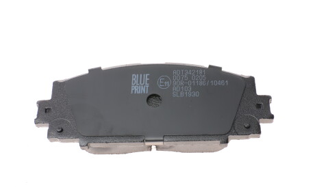 Фото 2 - Гальмівні колодки BLUE PRINT ADT342181