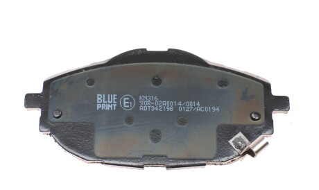 Фото 2 - Гальмівні колодки BLUE PRINT ADT342198