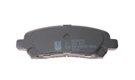 Фото 3 - Гальмівні колодки BLUE PRINT ADT342210