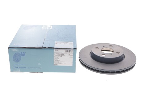 Фото 5 - Гальмівний диск BLUE PRINT ADT343205