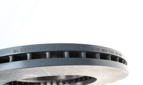 Фото 3 - Гальмівний диск BLUE PRINT ADT343279