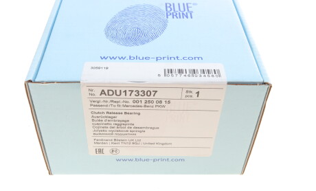 Фото 7 - Вижимний підшипник BLUE PRINT ADU173307