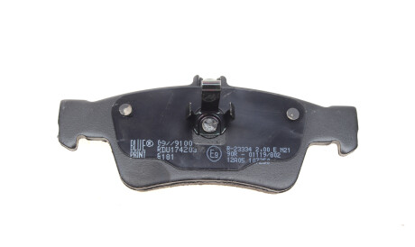 Фото 2 - Гальмівні колодки BLUE PRINT ADU174203