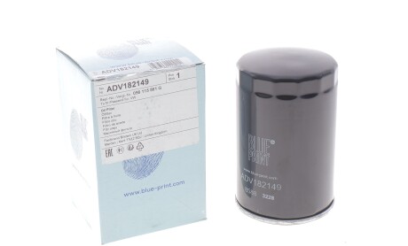 Фото 2 - Масляний фільтр BLUE PRINT ADV182149