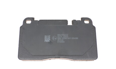 Фото 2 - Тормозные колодки BLUE PRINT ADV184222