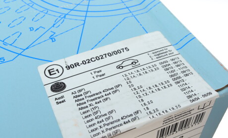 Фото 5 - Гальмівний диск BLUE PRINT ADV184306