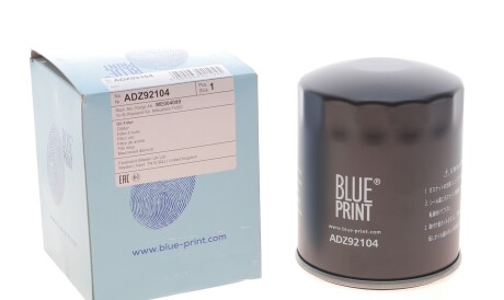 Фото 2 - Масляный фильтр BLUE PRINT ADZ92104