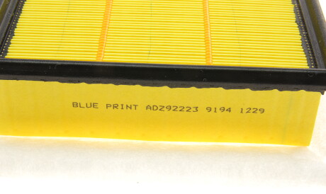 Фото 3 - Повітряний фільтр BLUE PRINT ADZ92223
