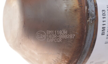 Фото 3 - Елемент вихлопної системи BM CATALYSTS BM11103