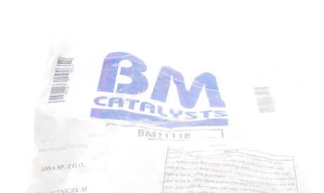 Фото 3 - Елемент вихлопної системи BM CATALYSTS BM11118