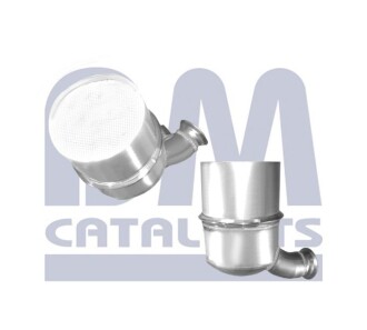 Фільтр сажевий Citroen Berlingo/Peugeot Partner 1.6HDi 09- (Euro 5) - (1609531880, 1609532780, 1731XK) BM CATALYSTS BM11188H (фото 1)