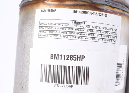 Фото 7 - Елемент выхлопной системы BM CATALYSTS BM11285HP