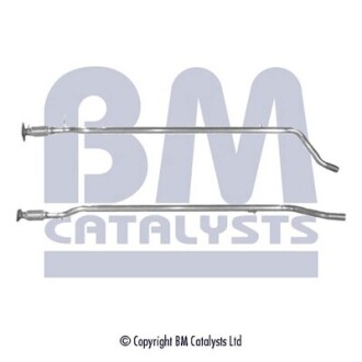 Фото 2 - Труба глушителя BM CATALYSTS BM50025