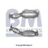Каталізатор - ((1209860, 3B0131089BV, 3B0131089BX, 3B0254200CX, 4B0254200BX)) BM CATALYSTS BM80139H (фото 1)