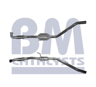 Катализатор вихлопної системи VW T5 1.9TDI 03-09 - BM CATALYSTS BM80355H
