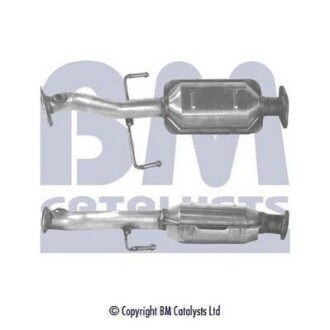 Каталізатор EURO 2 KIA SEPHIA MAZDA 323 C IV, 323 F IV, 323 S IV, MX-3 1.3-1.8 08.89-10.97 - BM CATALYSTS BM90123H