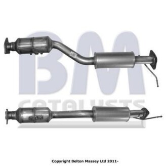 Каталізатор EURO 4 MAZDA RX-8 1.3 10.03-06.12 - BM CATALYSTS BM91172H