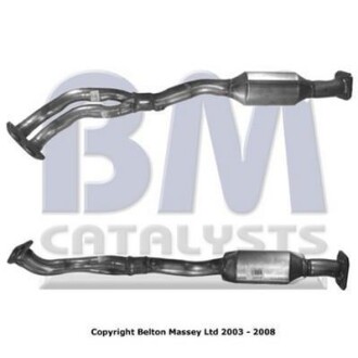 Каталізатор EURO 3 MAZDA MX-5 II 1.6/1.8 05.98-10.05 - BM CATALYSTS BM91264H