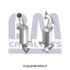 Каталізатор - ((1K0254201BX)) BM CATALYSTS BM91713H (фото 1)