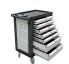 Візок з інструментами 7 секцій 172 од. (сірий) - BM TOOLS 20100001 (фото 7)