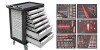 Візок з інструментами 7 секцій 268 од. (сірий) - BM TOOLS 20100003 (фото 2)