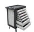 Візок з інструментами 7 секцій 268 од. (сірий) - BM TOOLS 20100003 (фото 7)