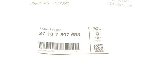 Фото 2 - Автозапчастина BMW 27107597688