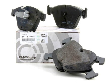 К-кт колодок Пд E92 - ((34116780711, 34116794917)) BMW 34116780711