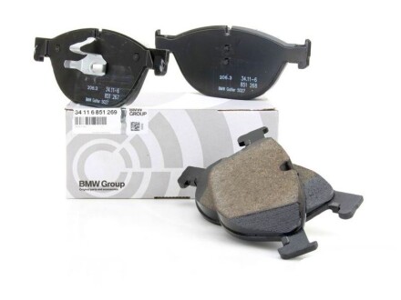 Колодки гальмівні пд F01 - ((34116775322, 34116851269)) BMW 34 11 6 851 269