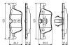 К-кт колодок зд F21/F20/F23/F22/F30/F31/F34 - BMW 34216873093 (фото 6)