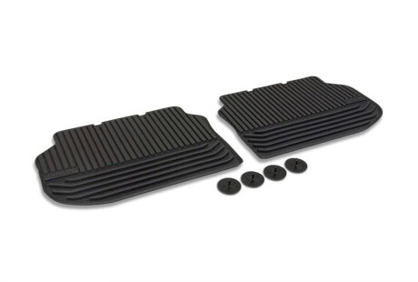 Коврики задні резинові чорні F10 - BMW 51 47 2 153 889