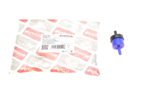 Зворотний клапан Premium - ((433862117)) BOGAP A1211127