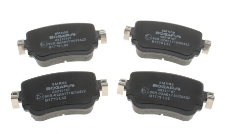 Фото 3 - Гальмівні колодки BOGAP A8210107