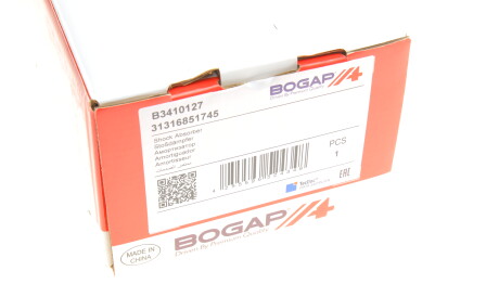 Фото 2 - Стійка амортизатору (амортизатор) BOGAP B3410127