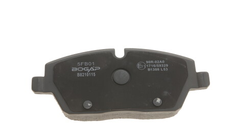 Фото 2 - Тормозные колодки BOGAP B8210115