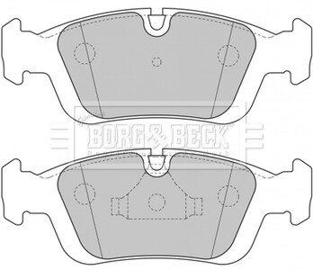 - Гальмівні колодки до дисків - BORG & BECK BBP1627