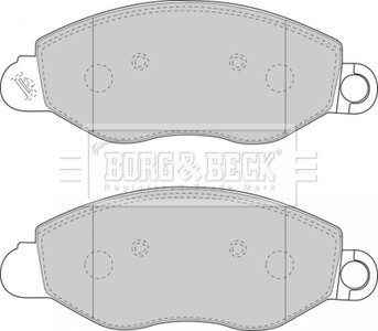 - Гальмівні колодки до дисків - BORG & BECK BBP1714