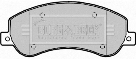 Фото товара Тормозные колодки BORG & BECK BBP1964 : Купить на tto.com.ua