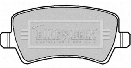 Фото товара Тормозные колодки BORG & BECK BBP1982 : Купить на tto.com.ua