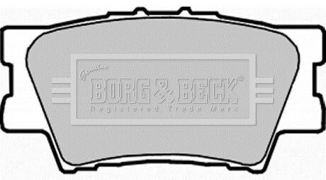 Фото товара Тормозные колодки BORG & BECK BBP1990 : Купить на tto.com.ua